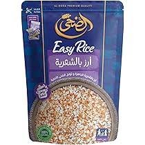 الضحى ارز بالشعريه الضحى ارز بالشعريه320جم