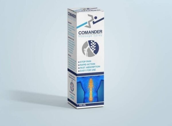 كوماندر مساج اسبراى ١٢٠ ملل