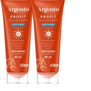 518Wi8lnetL._AC_UF894,1000_QL80_ ارجنتو بروفیت ٦٠جم صن بلوك لوشن ١+١ق ك