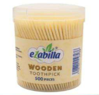 ايزابيلا خله اسنان علبه 500 قطعه خشب