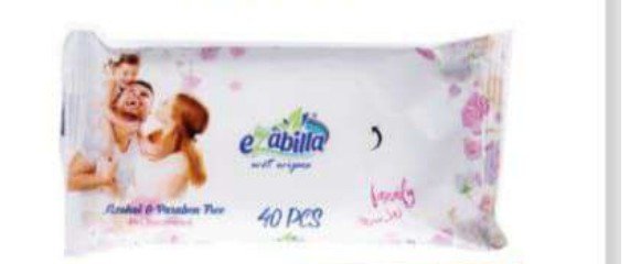 ايزابيلا مناديل مبلله 40 قطعه