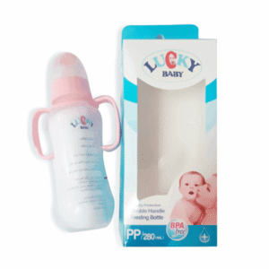 f133339855988688921113-1 لاكى بیبى ببرونة ناتشورال بید ٢٦٠ مل